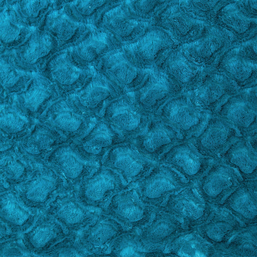 DaDa Bedding Jewel Tones Emerald Green Blue Luxury Faux Fur Throw Pillow Cover (171805) - DaDa Bedding Collection