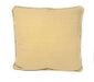 DaDa Bedding Set of 2-Pieces Yellow Apricot Fruits Elegant Tapestry Throw Pillow Covers w/ Inserts - 18" x 18" - DaDa Bedding Collection