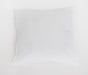 DaDa Bedding Soft Square Cushion Accent Throw Pillow Insert - 20" x 20" Inches, Solid White - DaDa Bedding Collection