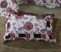 DaDa Bedding Bohemian Purple Blooms Floral Garden Pink Brown Bedspread Set (KBJ1629) - DaDa Bedding Collection