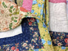DaDa Bedding Cottage Spring Floral Garden Patchwork Cotton Quilted Bedspread Set - Twin/Single (DXJ100286) - DaDa Bedding Collection