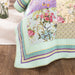 DaDa Bedding Frosted Pastel Gardenia Bohemian Cotton Patchwork Bedspread Set (JHW-604) - DaDa Bedding Collection