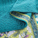 Greek Mediterranean Fountain Bohemian Cotton Patchwork Bedspread Quilt Set - DaDa Bedding Collection