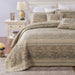 DaDa Bedding Paisley Paradise Bohemian Olive Green Cotton Bedspread Set (DXJ101873) - DaDa Bedding Collection