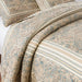 DaDa Bedding Paisley Paradise Bohemian Olive Green Cotton Bedspread Set (DXJ101873) - DaDa Bedding Collection