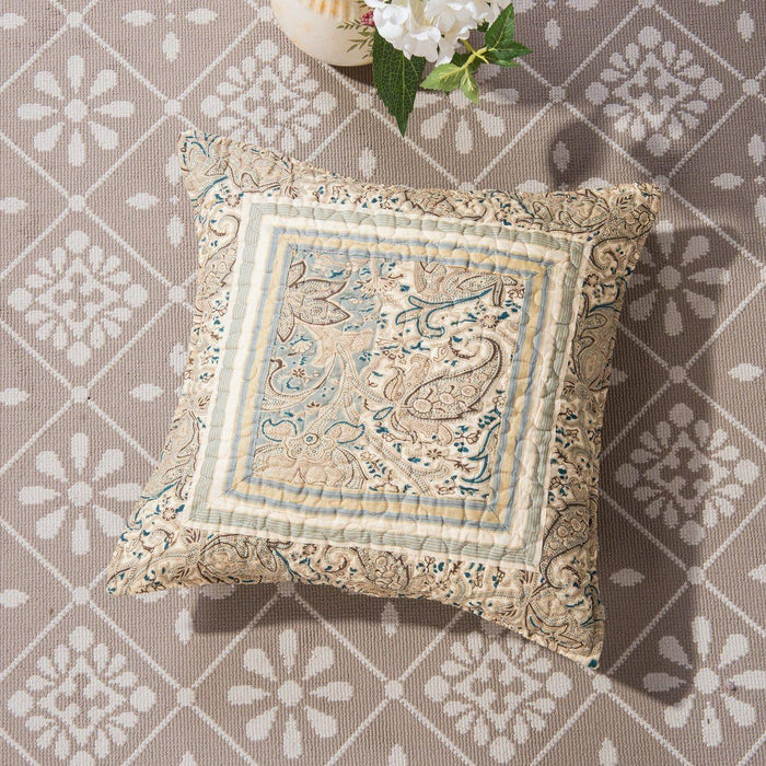 DaDa Bedding Paisley Paradise Bohemian Olive Green Cotton Bedspread Set (DXJ101873) - DaDa Bedding Collection