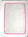 DaDa Bedding Fuchsia Magenta Pink Shaggy Soft Chenille Noodle Carpet Rug Bath Mat - DaDa Bedding Collection