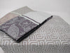 DaDa Bedding Grey Floral Paisley Fitted & Flat Sheet w/ Pillow Cases Set (FSFS8222) - DaDa Bedding Collection
