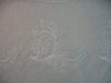 DaDa Bedding Jacquard Paisley Floral Leaves Flat Sheet & Pillow Cases Set - Twin 2-Pieces (FS8197) - DaDa Bedding Collection