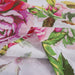 DaDa Bedding Romantic Roses Lovely Spring Pink Floral Garden Fitted & Flat Bed Sheet Set w/ Pillow Cases (JHW879) - DaDa Bedding Collection