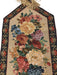 DaDa Bedding Set of 3-Pieces - Breath of Spring Floral Beige Woven Dining Tapestry Table Runners (3089) - DaDa Bedding Collection