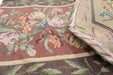 DaDa Bedding Set of 3 PCs - Field of Roses Red Floral Woven Tapestry Table Runners (5594) - DaDa Bedding Collection