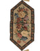 DaDa Bedding Breath of Spring Colorful Floral Beige Brown Tapestry Dining Table Runner (3089) - DaDa Bedding Collection