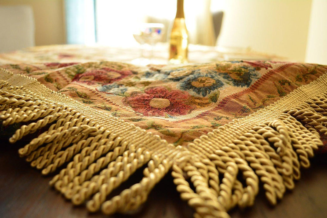 Tache Colorful Floral Country Rustic Morning Meadow Tablecloths - DaDa Bedding Collection