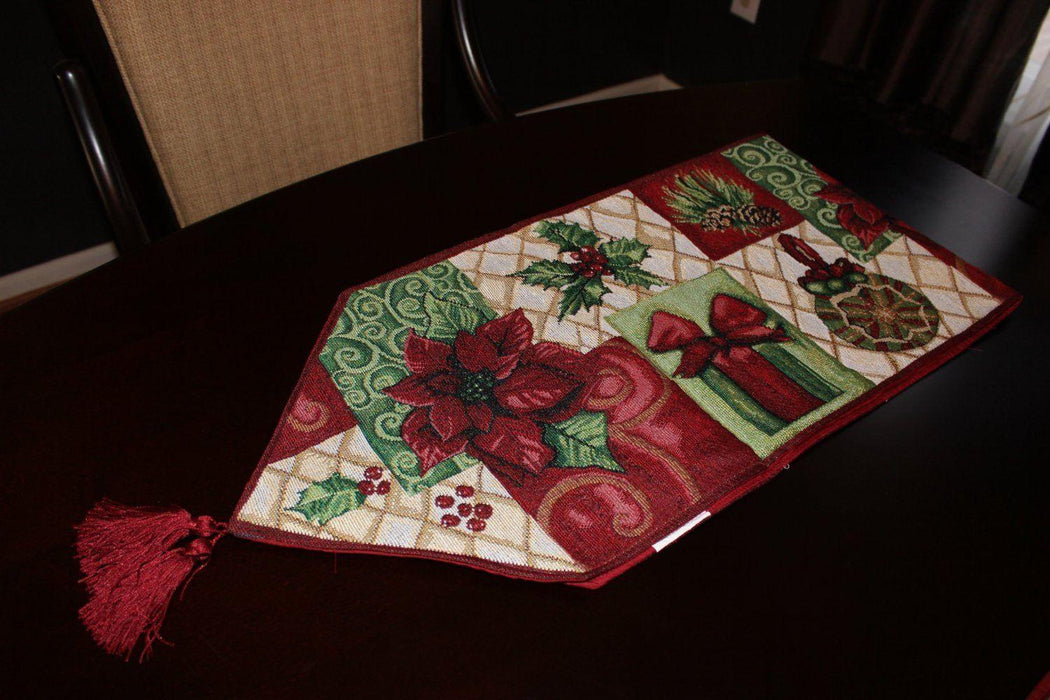 Tache Holiday Tidings Table Runners - DaDa Bedding Collection