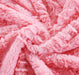 DaDa Bedding Luxury Blossom Pink Rose Buds Pink Sherpa Backside Faux Fur Throw Blanket (BL-171752) - DaDa Bedding Collection