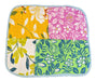 DaDa Bedding Set of 6-Pieces Hand-Made Placemats Cotton Bohemian Tropical Sunrise Rainbow Garden Patchwork Floral Table Mats - DaDa Bedding Collection