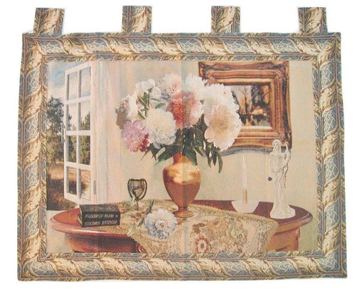 DaDa Bedding Breeze of Admiration Elegant Antique Woven Tapestry Wall Hanging - 36" x 50" - DaDa Bedding Collection